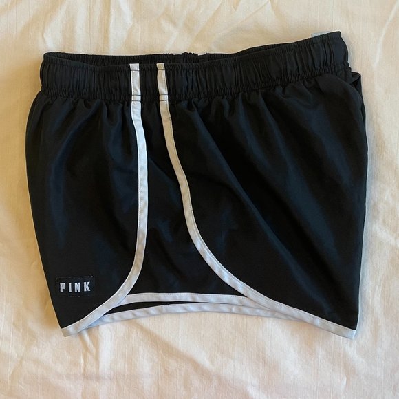 PINK Victoria's Secret running shorts XS black - Picture 1 of 3